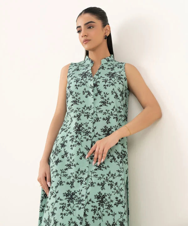 2 Piece - Printed Light Khaddar Suit