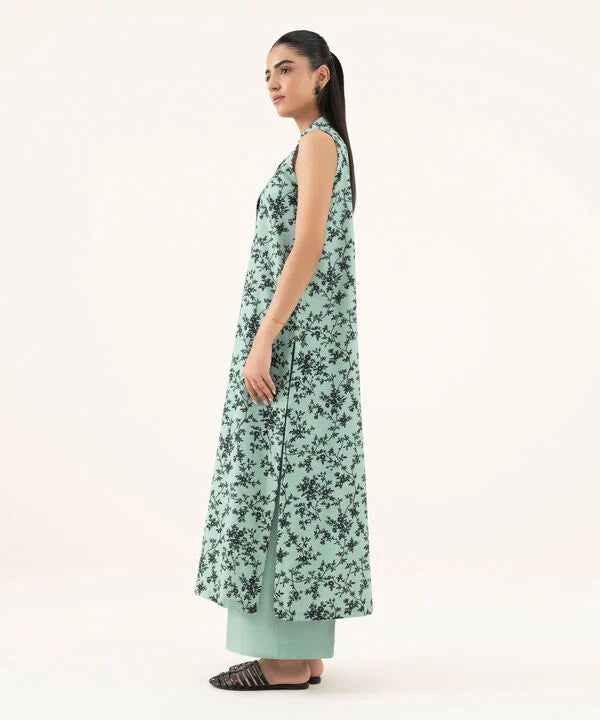 2 Piece - Printed Light Khaddar Suit