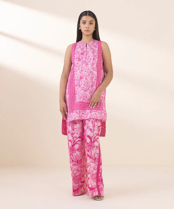 2 Piece - Printed Lawn Suit