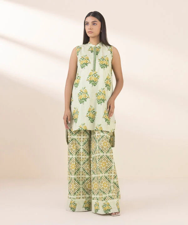 2 Piece - Printed Lawn Suit