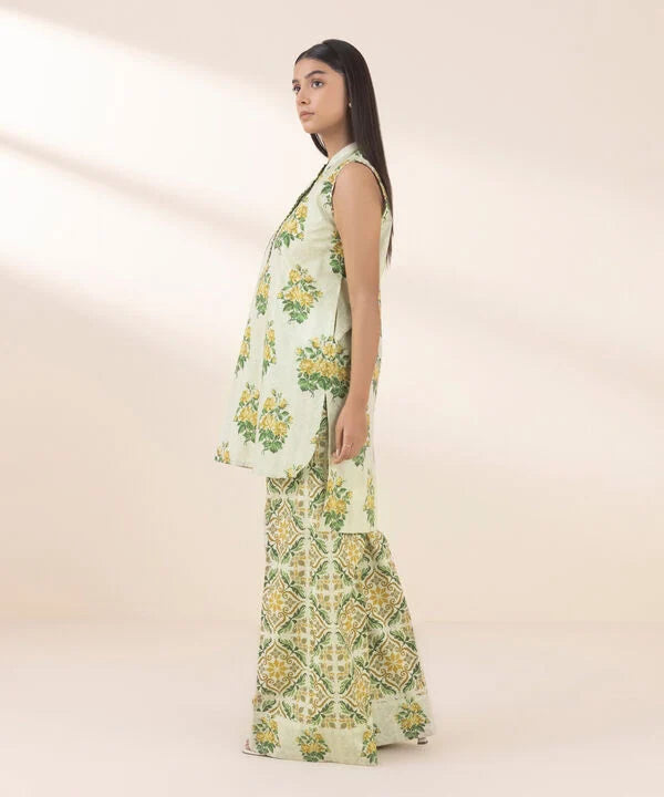 2 Piece - Printed Lawn Suit