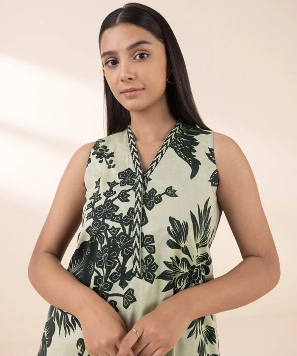 2 Piece - Printed Lawn Suit