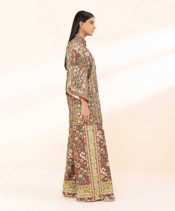 2 Piece - Printed Lawn Suit