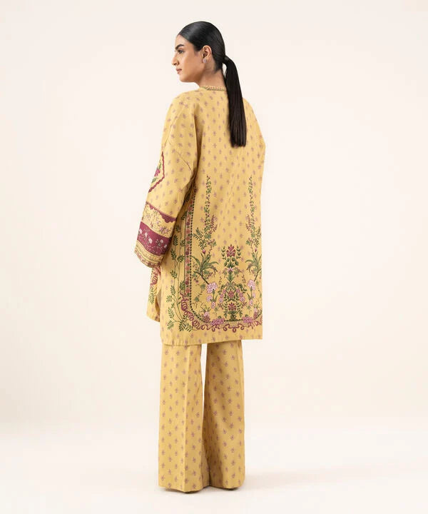 2 Piece - Printed Viscose Khaddar Suit
