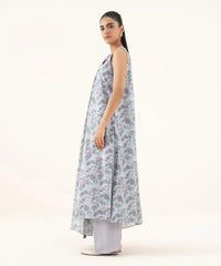 3 Piece - Printed Cotton Suit
