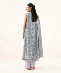 3 Piece - Printed Cotton Suit