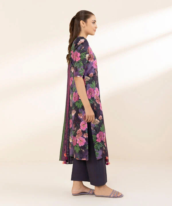 3 Piece - Printed Lawn Suit