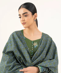 3 Piece - Printed Light Khaddar Suit