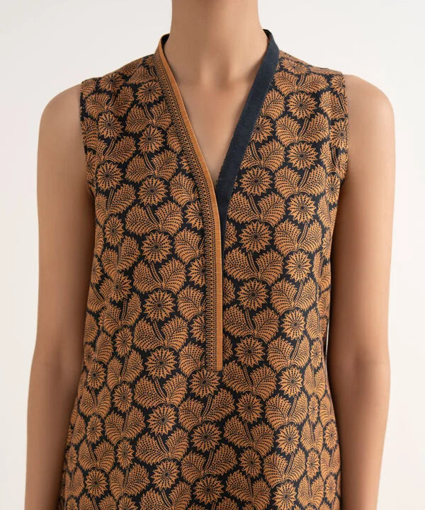 2 Piece - Printed Light Khaddar Suit