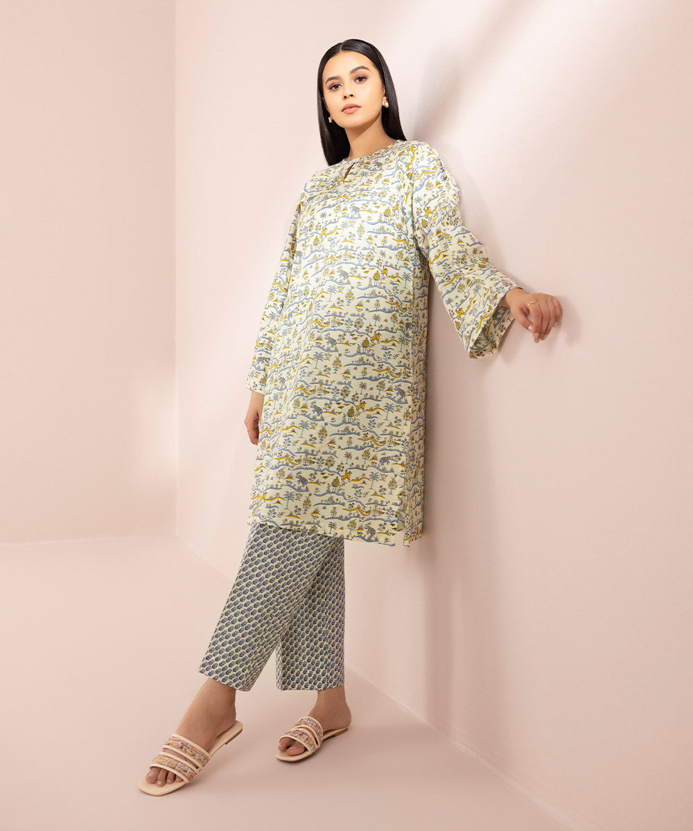 Printed Lawn Shirt
