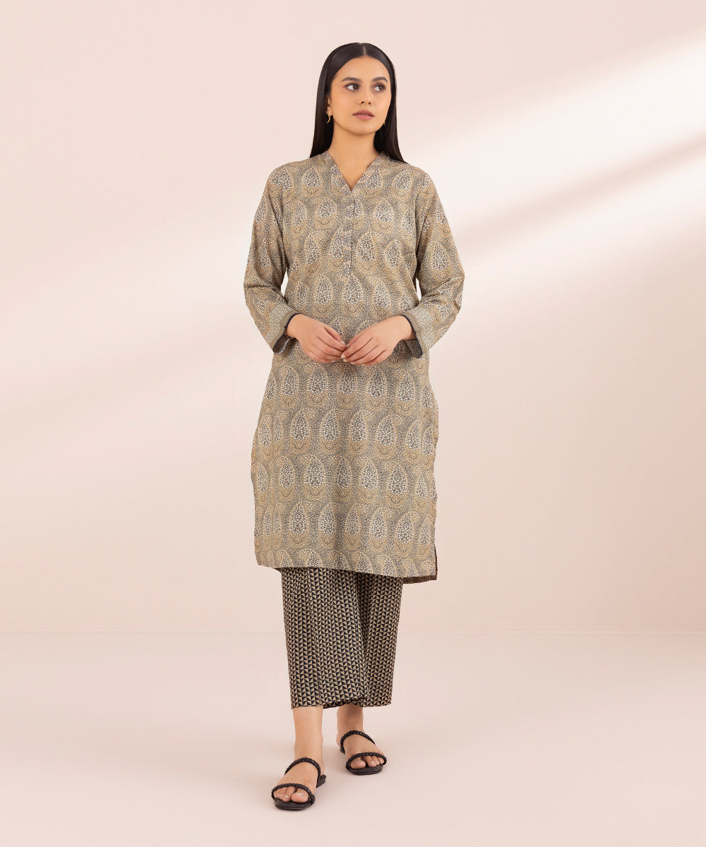 Printed Lawn Shirt