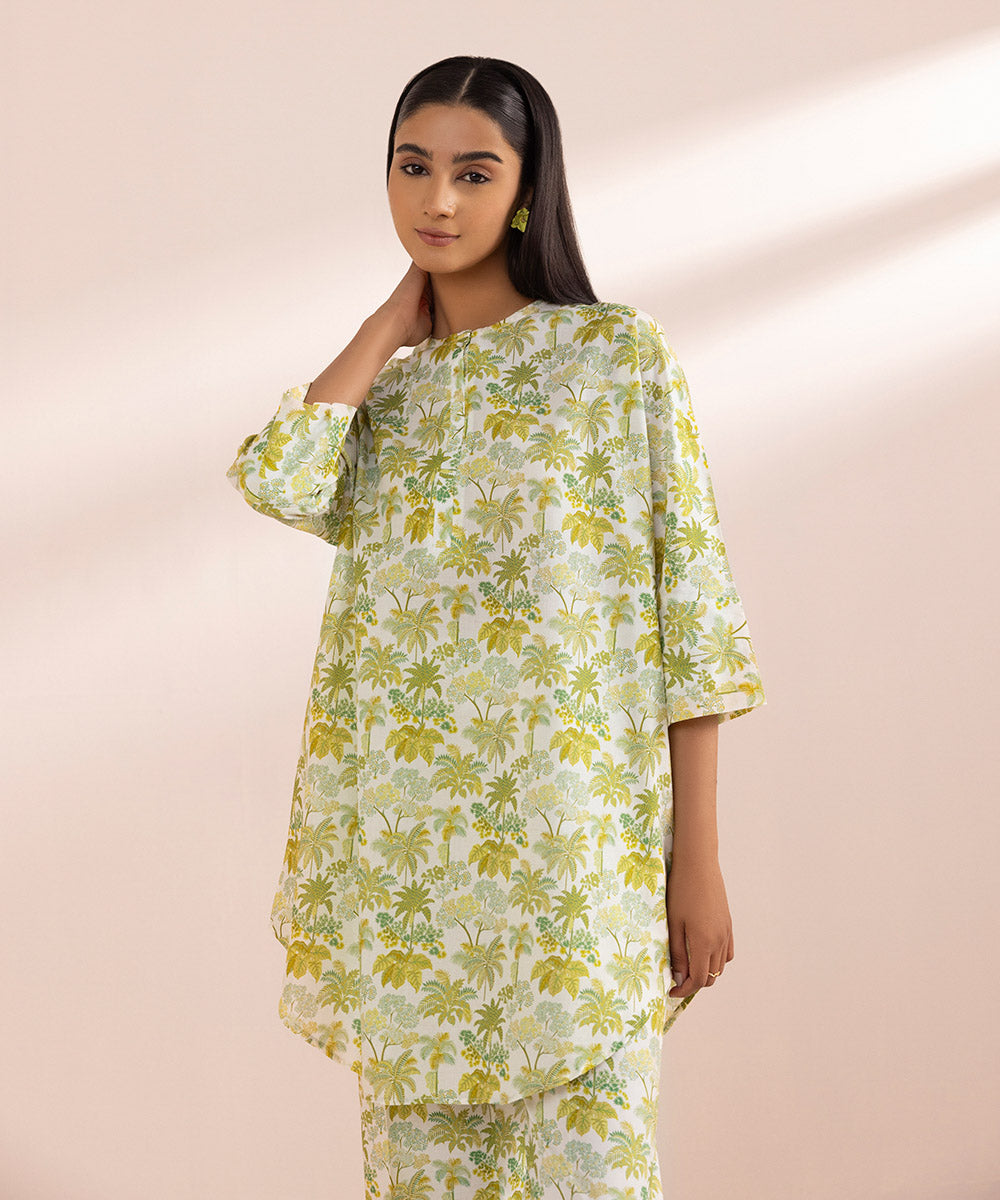 Printed Lawn Shirt