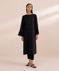 Solid Arabic Lawn Shirt