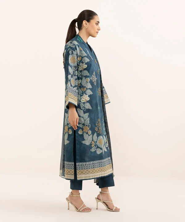 3 Piece - Printed Lawn Suit