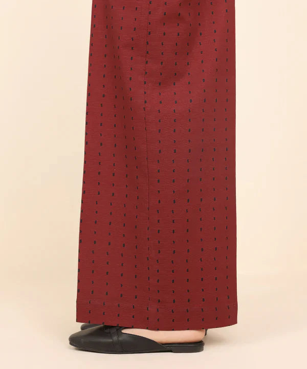 Printed Khaddar Culottes