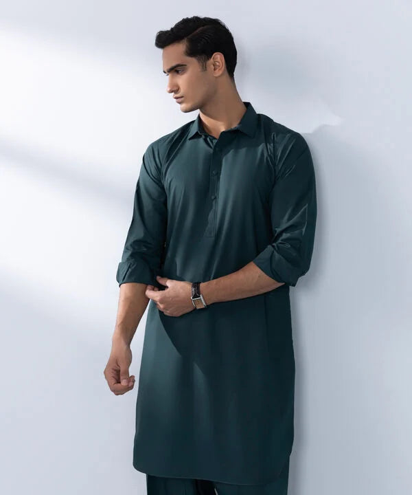 Viscose Blended Suit - Regular Fit