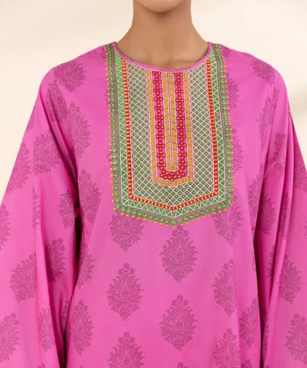 3 Piece - Embroidered Lawn Suit