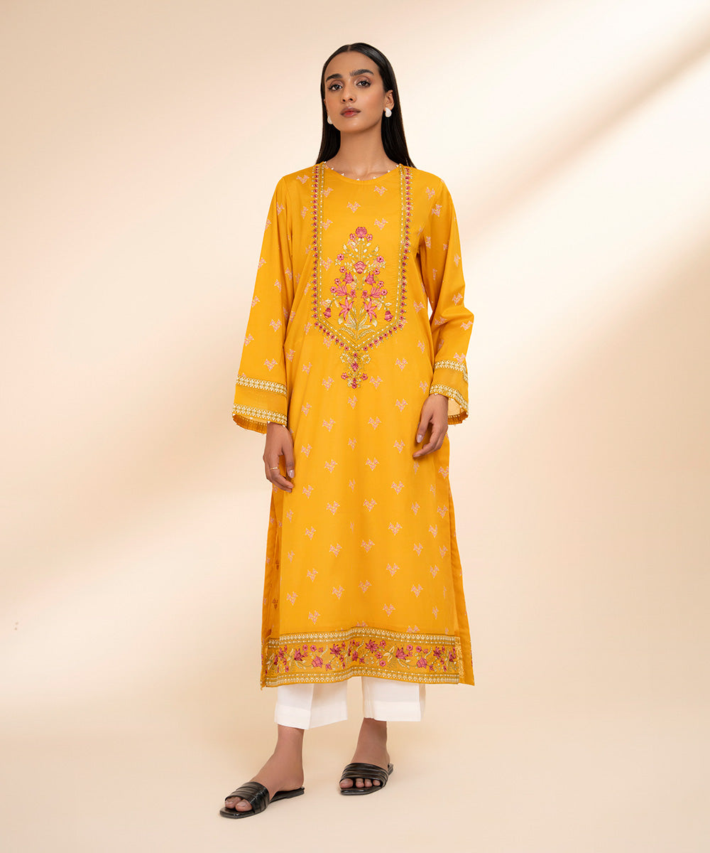 Embroidered Lawn Shirt