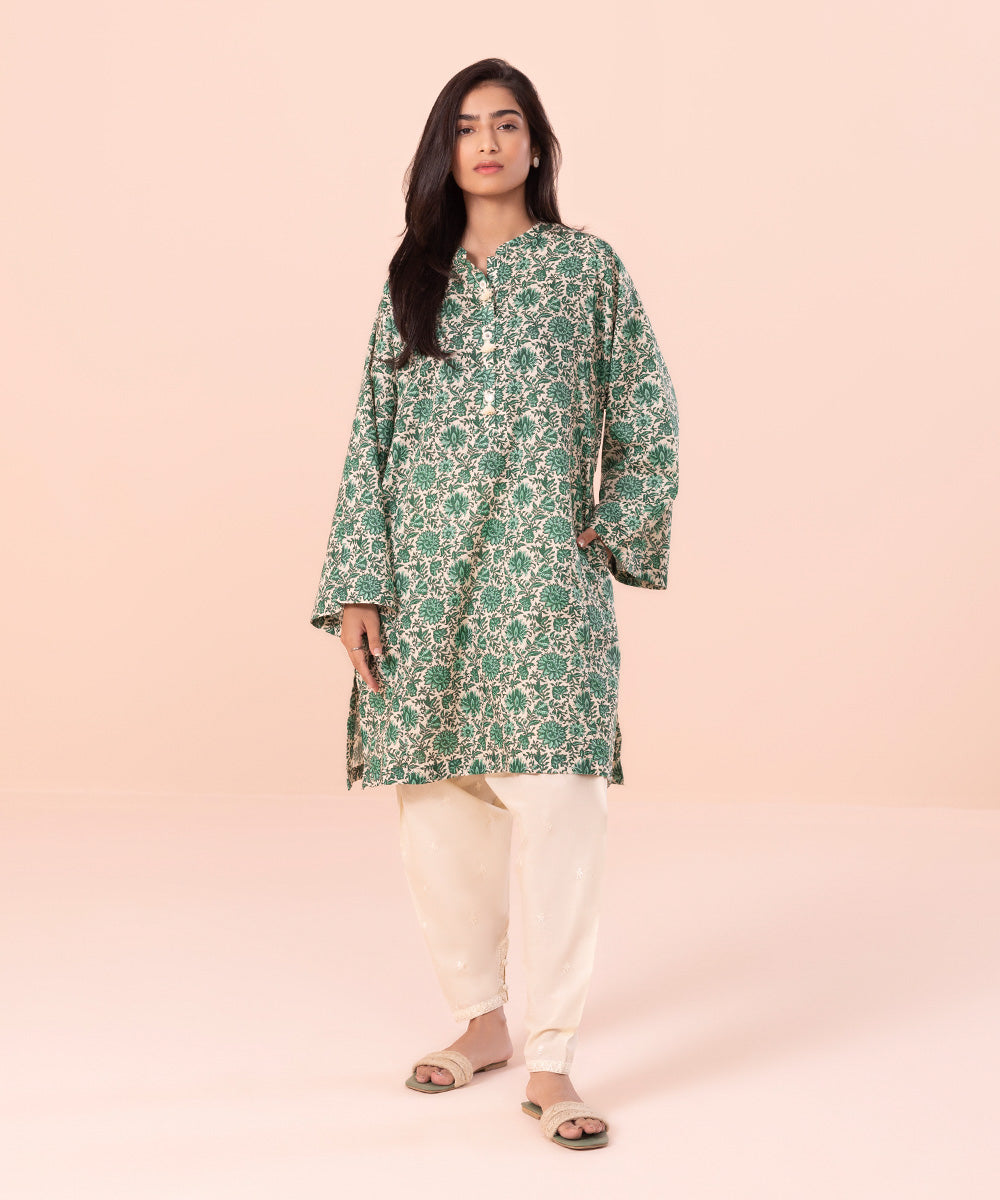 Embroidered Cotton Shirt