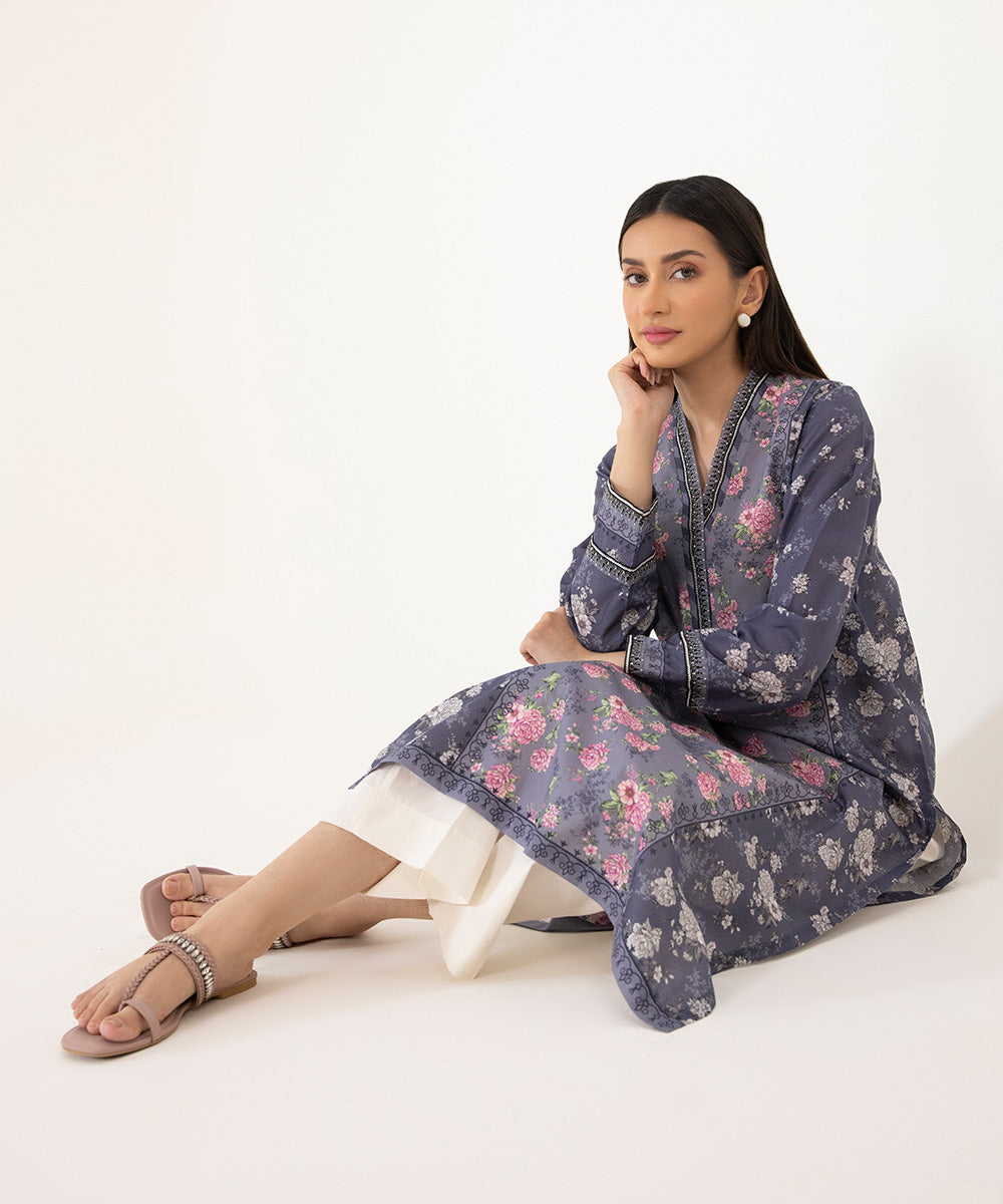 Embroidered Lawn Shirt