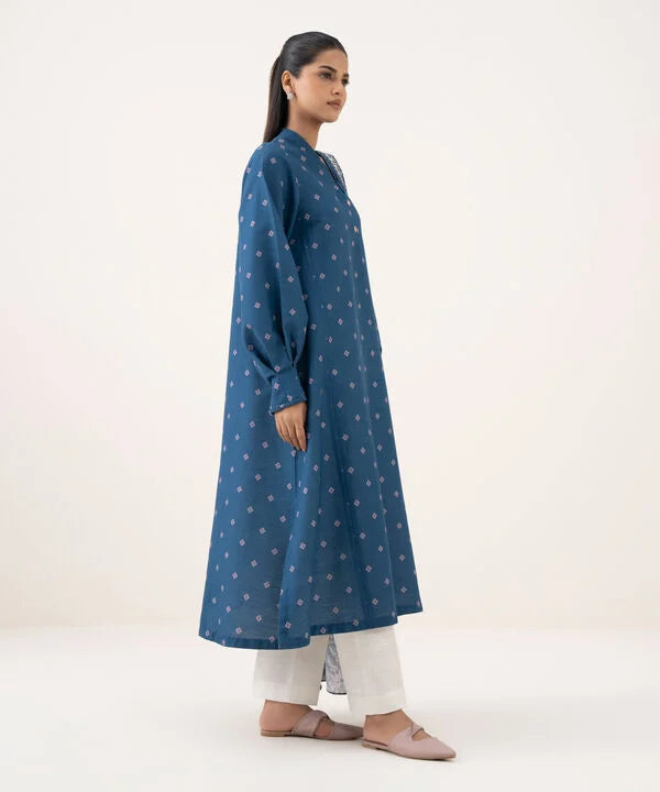 2 Piece - Printed Light Khaddar Suit