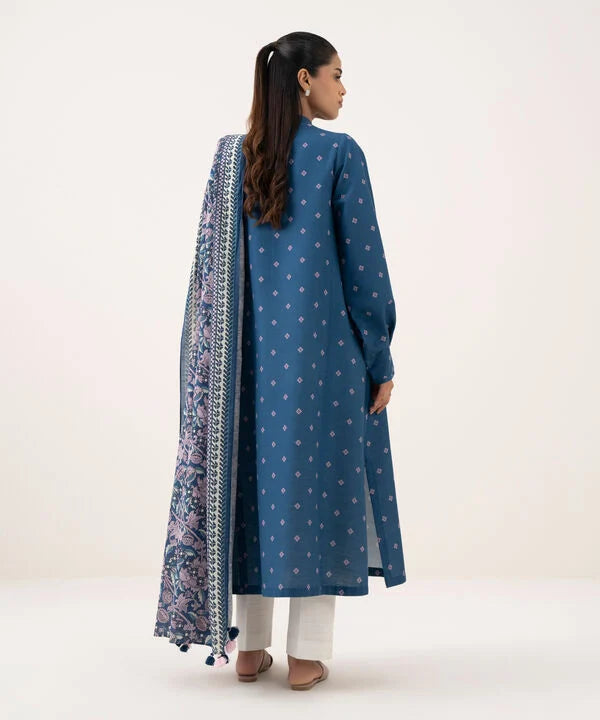 2 Piece - Printed Light Khaddar Suit