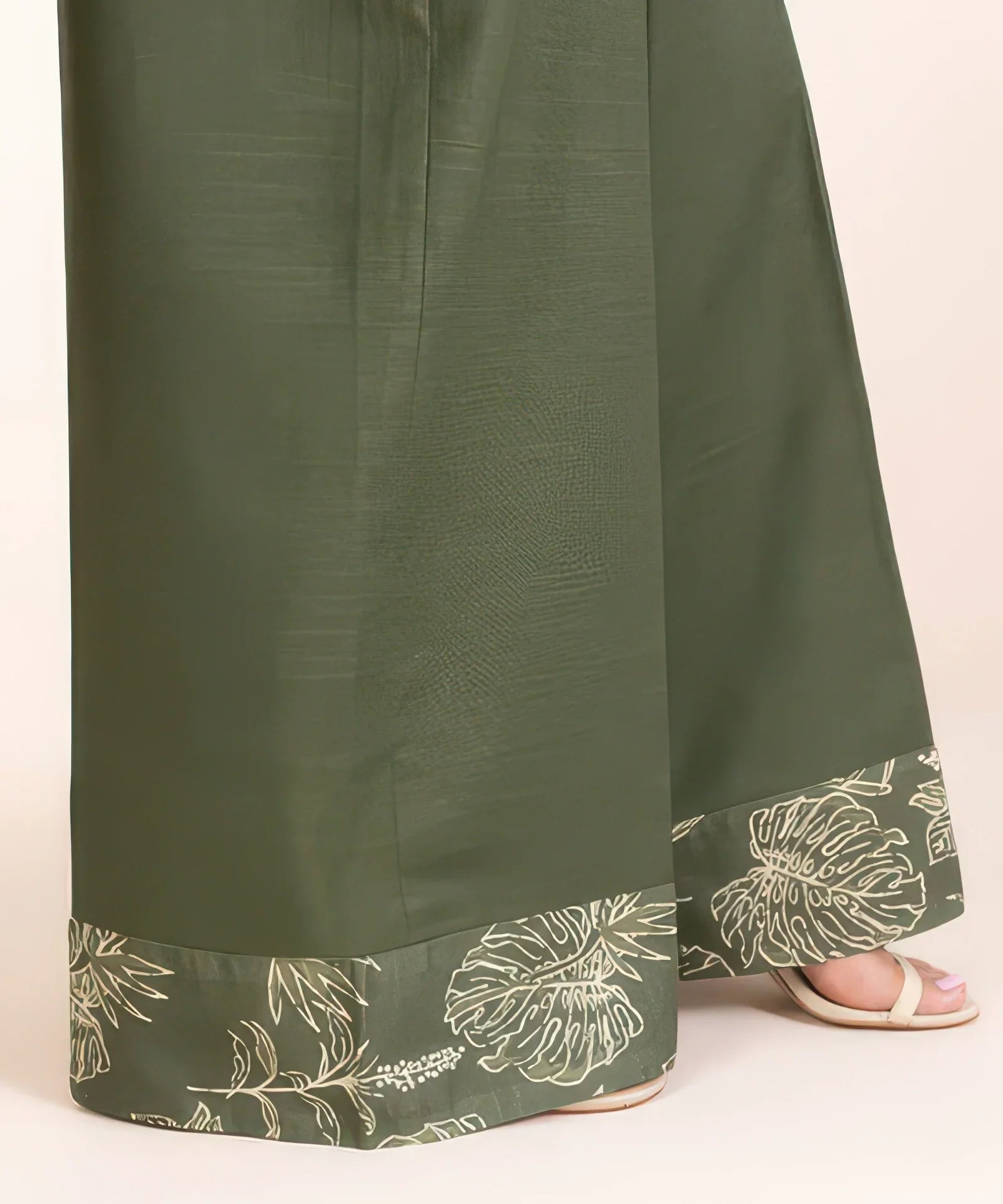 Dyed Light Khaddar Trousers