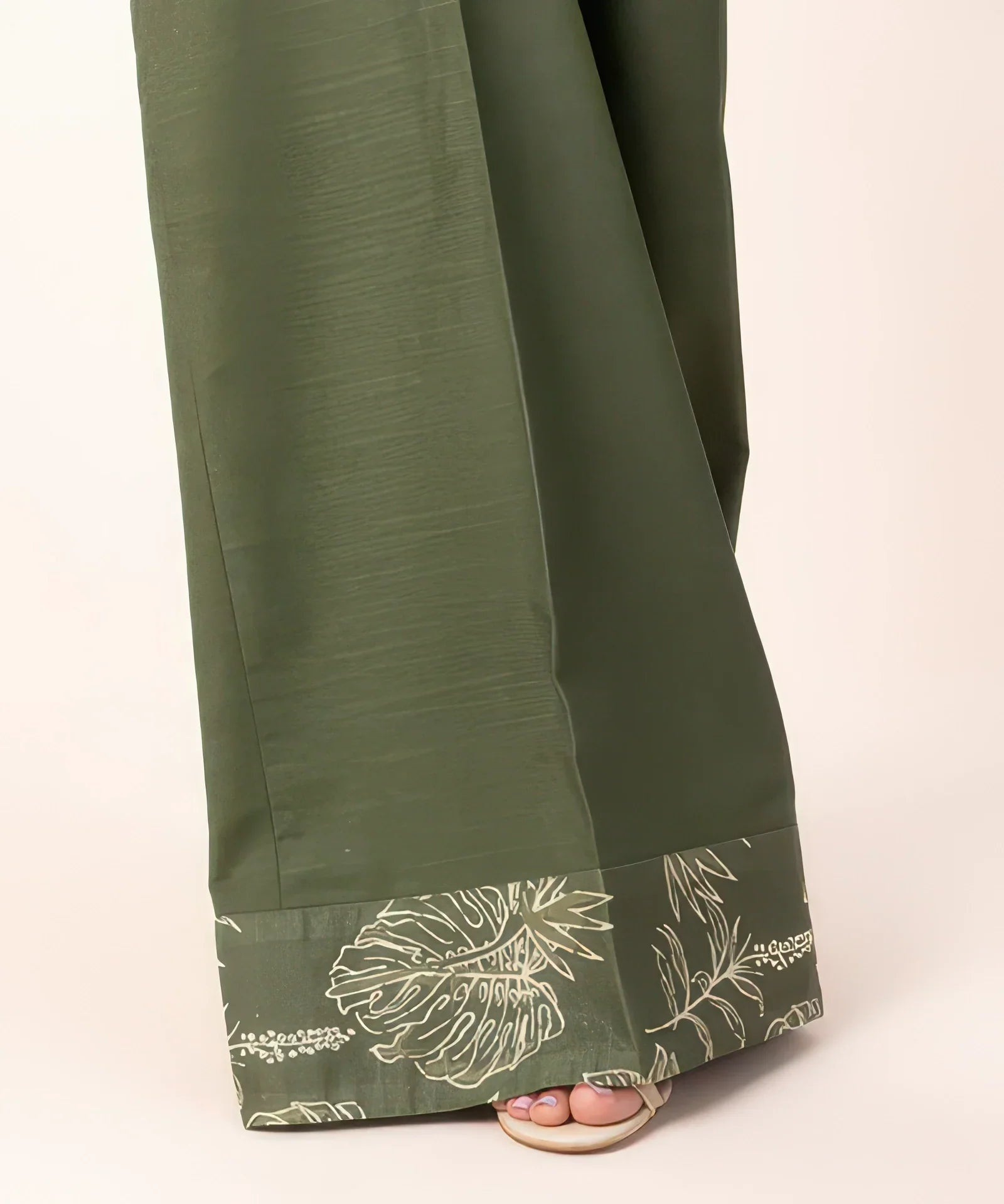Dyed Light Khaddar Trousers