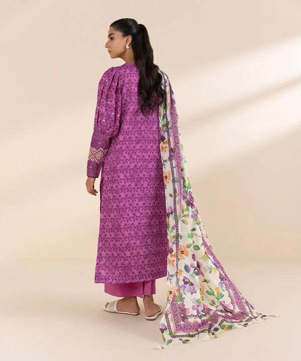 2 Piece - Embroidered Lawn Suit