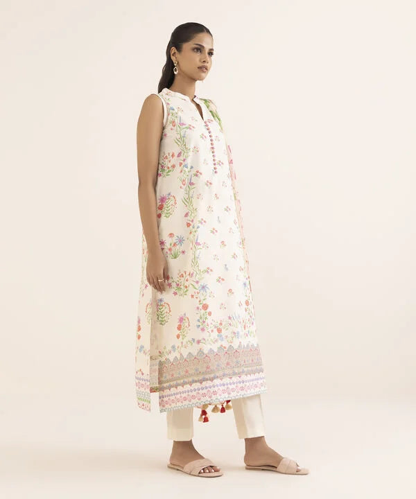 2 Piece - Embroidered Lawn Suit