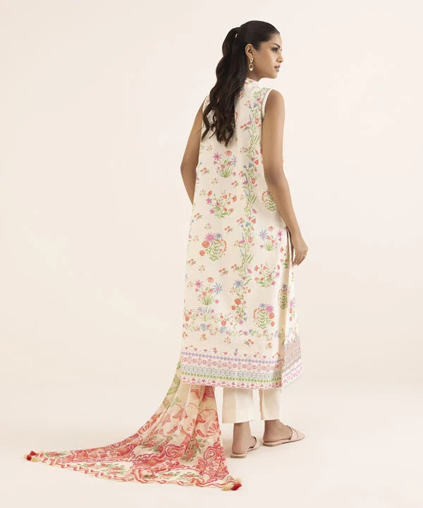 2 Piece - Embroidered Lawn Suit