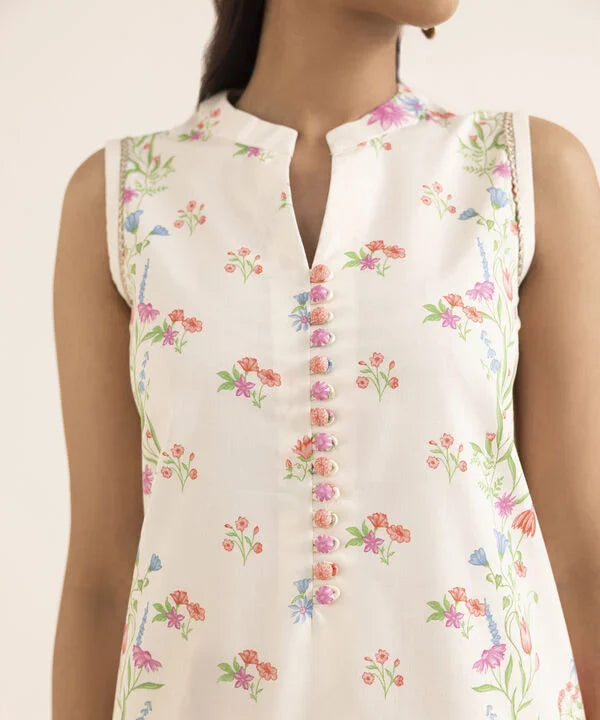 2 Piece - Embroidered Lawn Suit