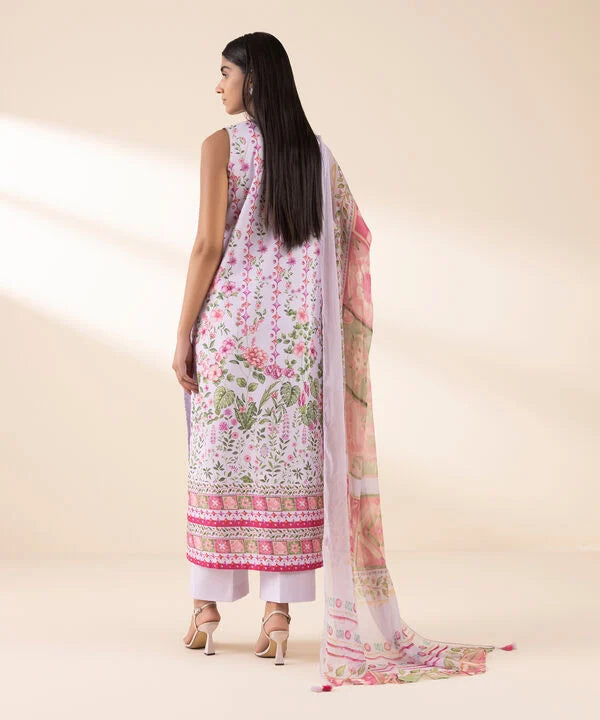2 Piece - Embroidered Lawn Suit