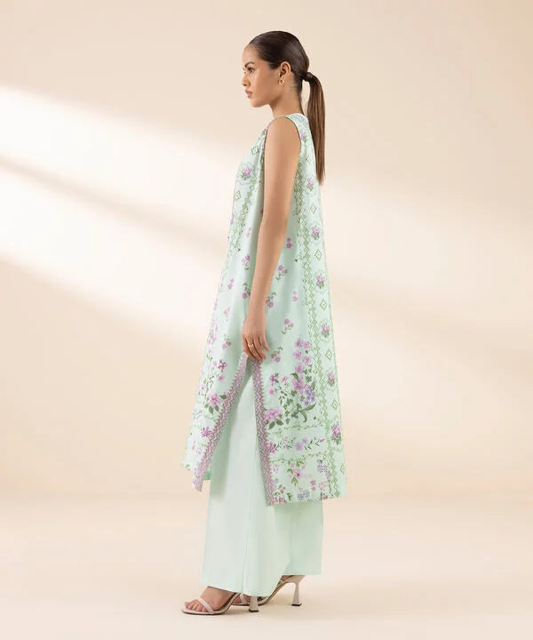 2 Piece - Embroidered Lawn Suit