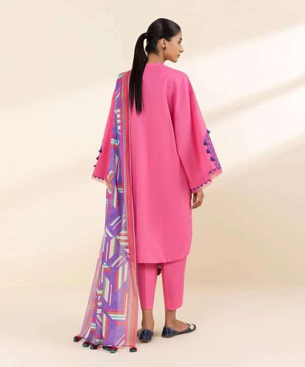 2 Piece - Embroidered Lawn Suit