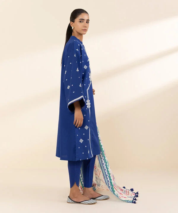 2 Piece - Embroidered Lawn Suit