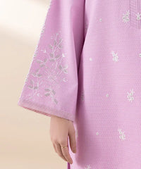 3 Piece - Embroidered Dobby Suit