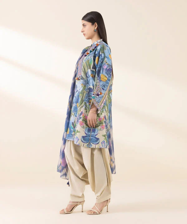 3 Piece - Embroidered Lawn Suit