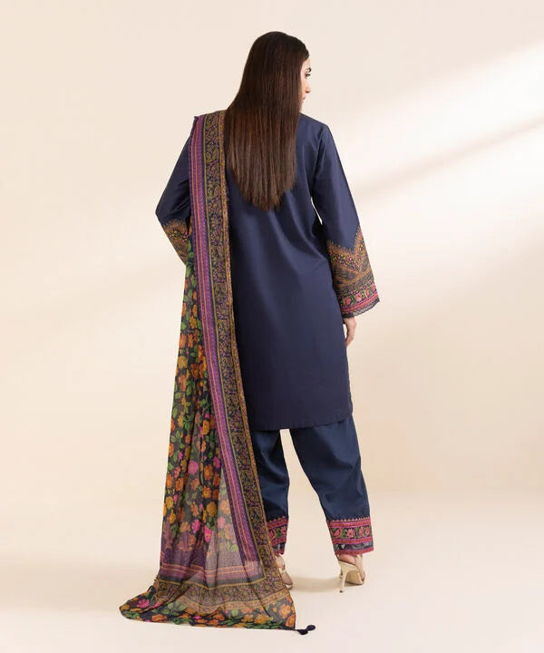 3 Piece - Embroidered Lawn Suit