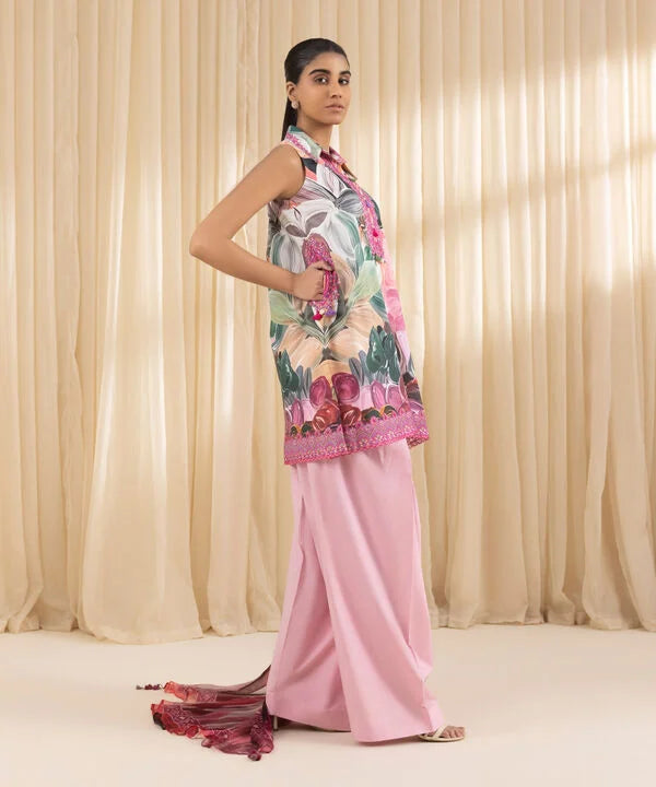 3 Piece - Embroidered Lawn Suit