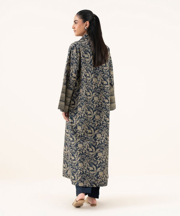 2 Piece - Printed Cotton Suit