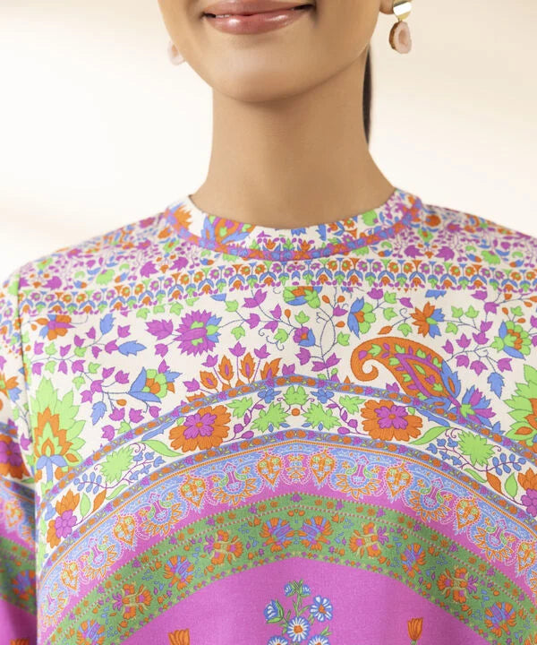 2 Piece - Printed Lawn Suit