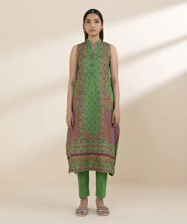2 Piece - Printed Lawn Suit