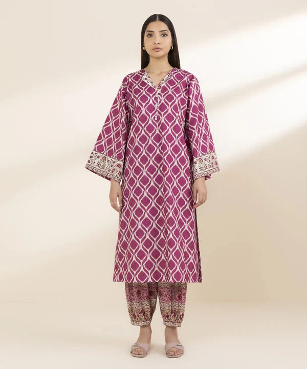 2 Piece - Printed Lawn Suit