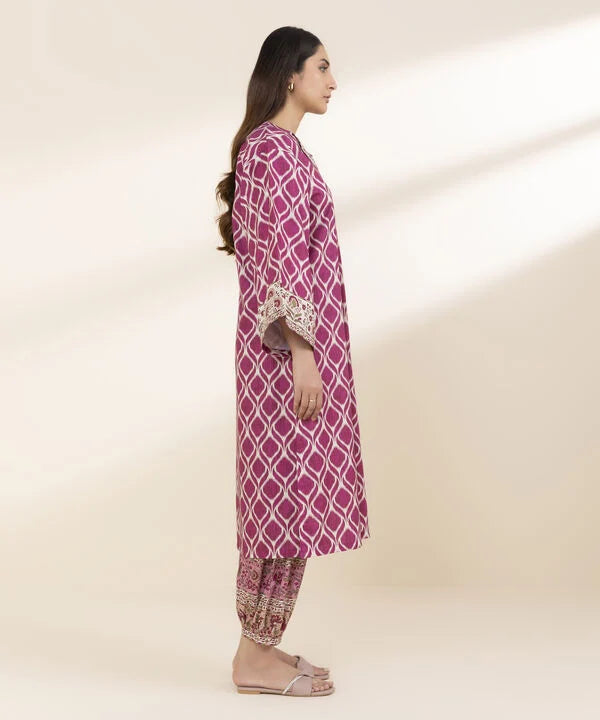 2 Piece - Printed Lawn Suit