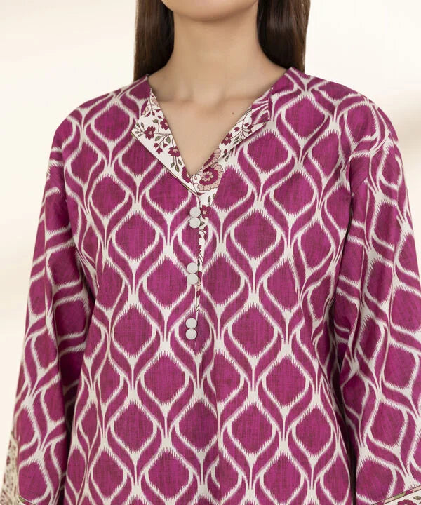 2 Piece - Printed Lawn Suit