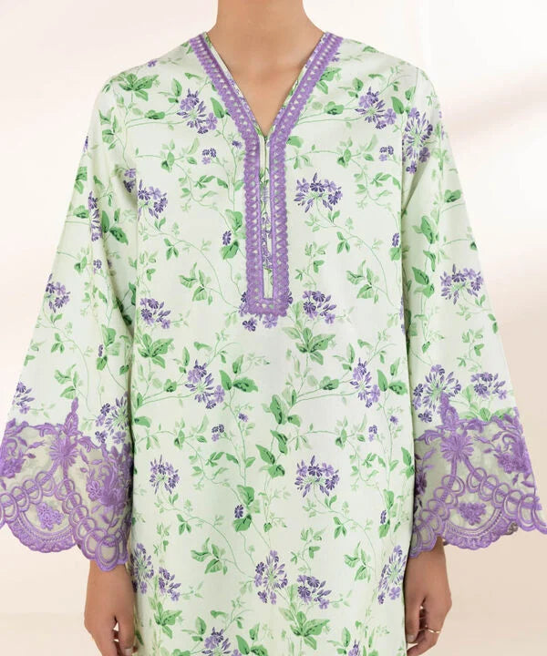 2 Piece - Embroidered Lawn Suit