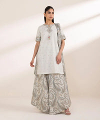 3 Piece - Embroidered Lawn Suit