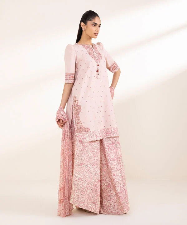 3 Piece - Embroidered Lawn Suit