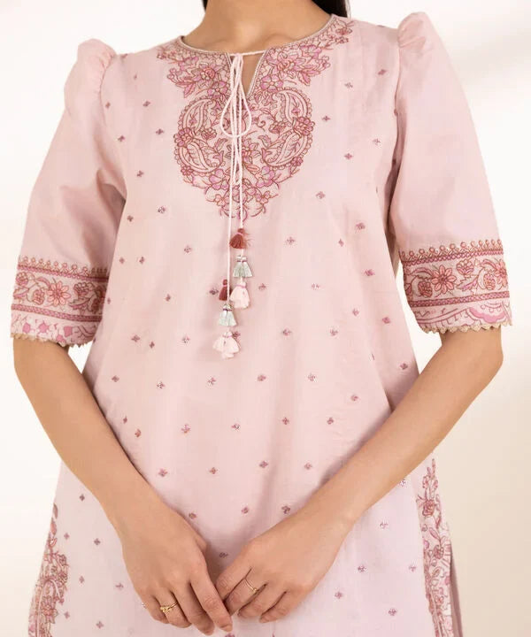 3 Piece - Embroidered Lawn Suit